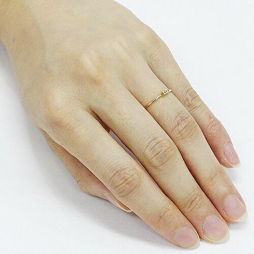 イロンデール エペパン hirondelle et pepin / k18 hr-10w-286 バゲットダイヤリング レディース 指輪 ギフト プレゼント 記念日 アクセサリー … | hirondelle | 03