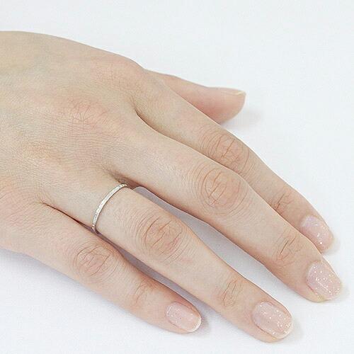 イロンデール エペパン hirondelle et pepin / pr-10w-16 プラチナスタンプリング レディース 指輪 ギフト プレゼント 記念日 アクセサリー ジ… | hirondelle | 02