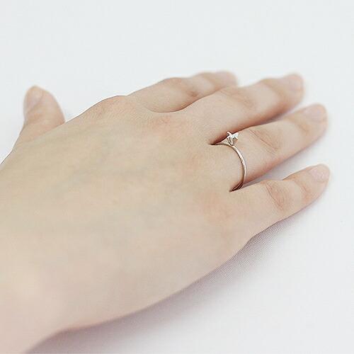 イロンデール エペパン hirondelle et pepin / pt pr-10w-24 立て爪ダイヤリング レディース 指輪 ギフト プレゼント 記念日 アクセサリー ジュ… | hirondelle | 03