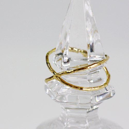 イロンデール エペパン hirondelle et pepin / k18 h-r-7-2-138 Xリング レディース 指輪 ギフト プレゼント 記念日 アクセサリー ジュエリー 2… | hirondelle | 05