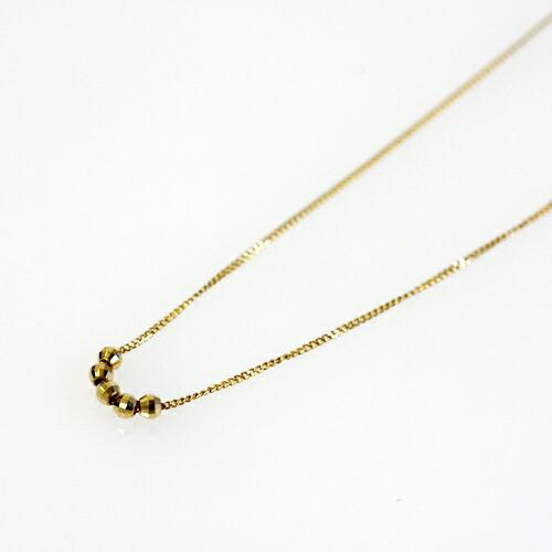 イロンデール エペパン hirondelle et pepin / k18 h-n-7-2-143 ミラーボールネックレス レディース ギフト プレゼント アクセサリー ジュエリ… | hirondelle