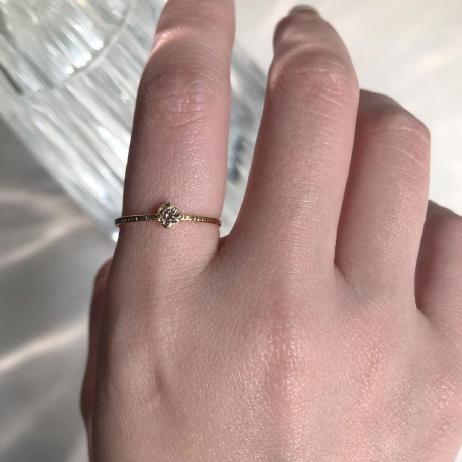 イロンデール エペパン hirondelle et pepin / k18 hr-294 ブラウンダイヤリング レディース 指輪 ギフト プレゼント 記念日 アクセサリー ジュ… | hirondelle | 01