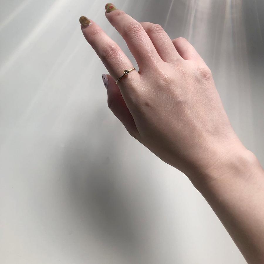 イロンデール エペパン hirondelle et pepin / k18 hr-294 ブラウンダイヤリング レディース 指輪 ギフト プレゼント 記念日 アクセサリー ジュ… | hirondelle | 02