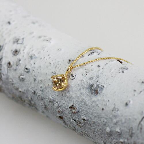 イロンデール エペパン hirondelle et pepin / k18 hn-290 ブラウンダイヤネックレス レディース ギフト プレゼント アクセサリー ジュエリー 2… | hirondelle