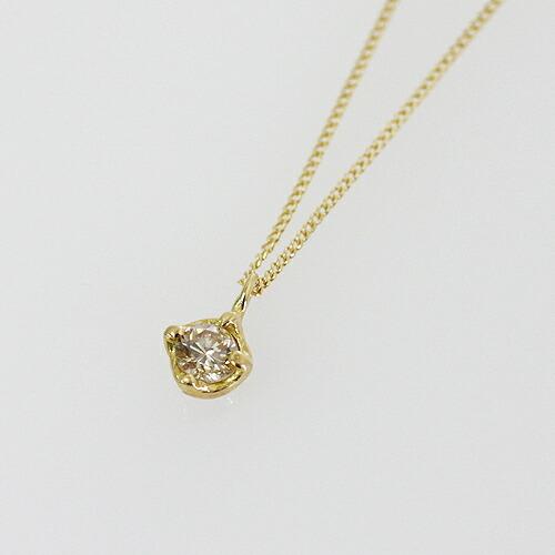 イロンデール エペパン hirondelle et pepin / k18 hn-290 ブラウンダイヤネックレス レディース ギフト プレゼント アクセサリー ジュエリー 2… | hirondelle | 01