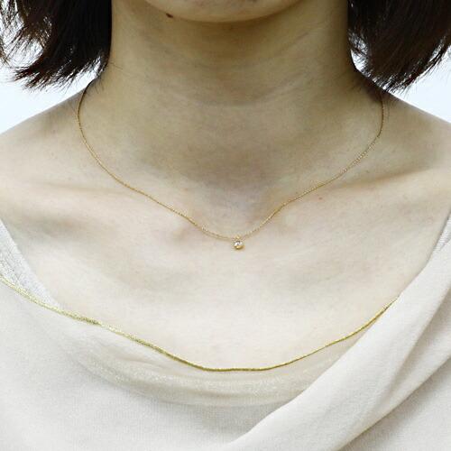 イロンデール エペパン hirondelle et pepin / k18 hn-290 ブラウンダイヤネックレス レディース ギフト プレゼント アクセサリー ジュエリー 2… | hirondelle | 02