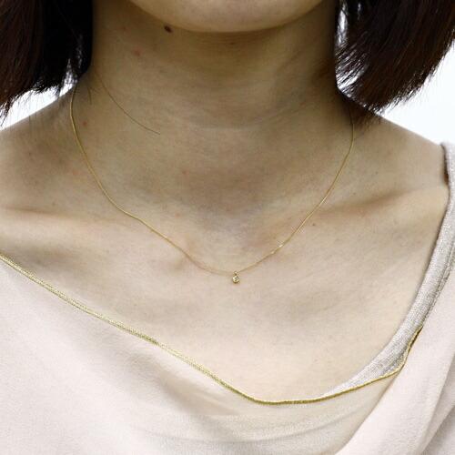 イロンデール エペパン hirondelle et pepin / k18 hn-287 ミニローズカットダイヤネックレス レディース ギフト プレゼント アクセサリー ジュ… | hirondelle | 03