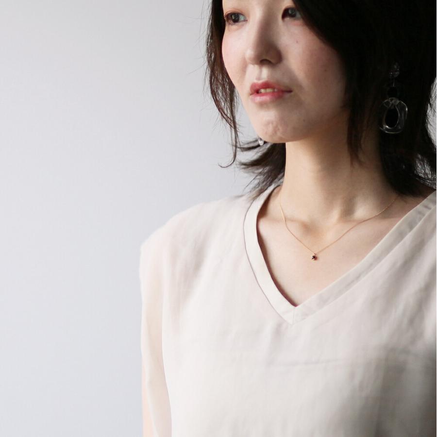 イロンデール エペパン hirondelle et pepin / k18 hn-291 ローズカットブラックダイヤネックレス レディース ギフト プレゼント アクセサリー … | hirondelle | 03