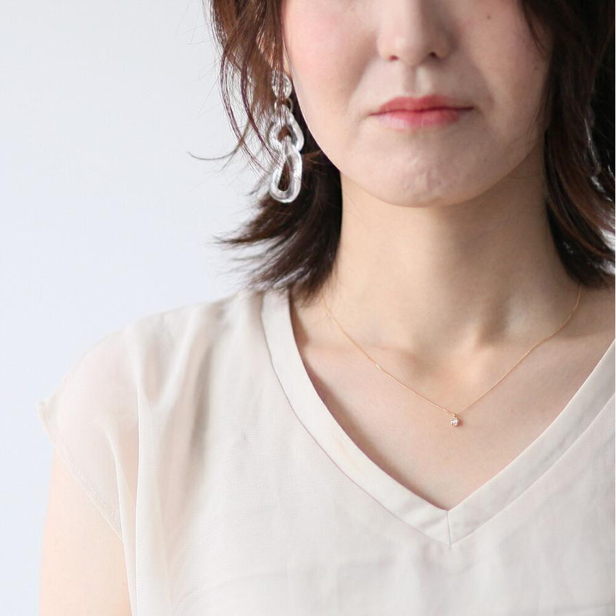 イロンデール エペパン hirondelle et pepin / k18 hn-289 ローズカットダイヤネックレス レディース ギフト プレゼント アクセサリー ジュエリ… | hirondelle | 03