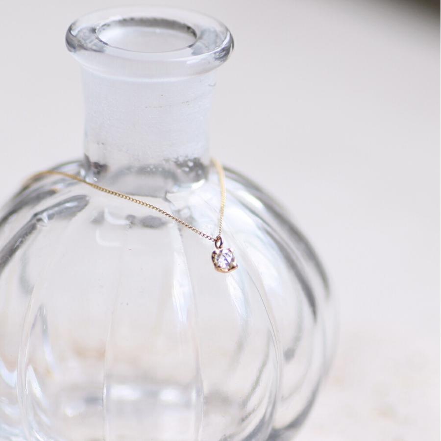 イロンデール エペパン hirondelle et pepin / k18 hn-289 ローズカットダイヤネックレス レディース ギフト プレゼント アクセサリー ジュエリ… | hirondelle | 07