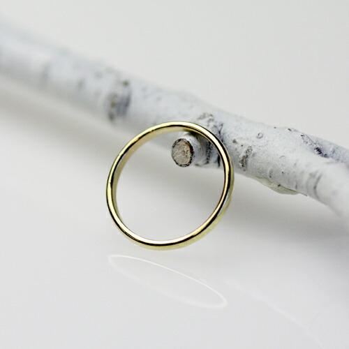 イロンデール エペパン hirondelle et pepin / hr-315 k18 甲丸プレーンリング S レディース 指輪 ギフト プレゼント 記念日 アクセサリー ジュ… | hirondelle