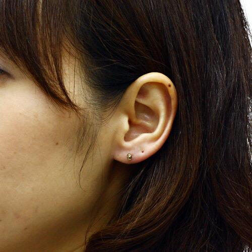 イロンデール エペパン hirondelle et pepin / k18 h-p-8-2-155 スカルピアス - ダイヤ  （両耳タイプ） レディース ギフト プレゼント アクセ… | DAIYA（ゴルフ用品、日用品） | 02