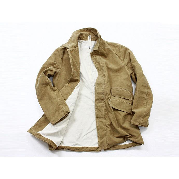 Hexico(ヘキシコ) /  Stand Fall Collar Short Coat / Antique Corduroy ショートコート コーデュロイ【送料無料】 | STAND | 01