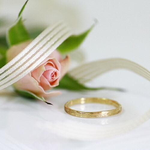 イロンデール エペパン hirondelle et pepin / k18 hr-9-2-222 シャイニーマットリング M レディース 指輪 ギフト プレゼント 記念日 アクセサ… | hirondelle