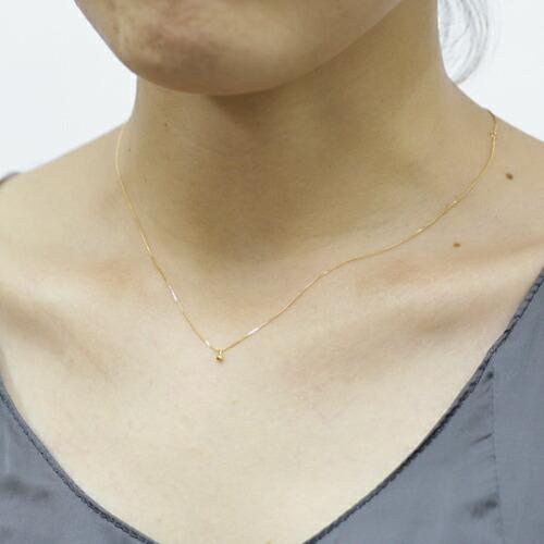 イロンデール エペパン hirondelle et pepin / k18 hn-322プチダイヤネックレス レディース ギフト プレゼント アクセサリー ジュエリー 20代 3… | hirondelle | 02