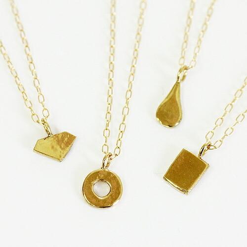 sinc（シンク） / k18 ゴールドプチネックレス - スクエア レディース シンプル 大人 上品 綺麗 プレゼント ギフト 贈り物 アクセサリー ジュエリー 20代 30代… |  | 02