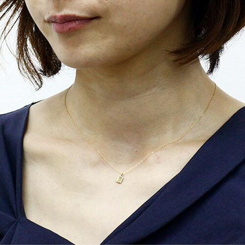 sinc（シンク） / k18 ゴールドプチネックレス - スクエア レディース シンプル 大人 上品 綺麗 プレゼント ギフト 贈り物 アクセサリー ジュエリー 20代 30代… |  | 03