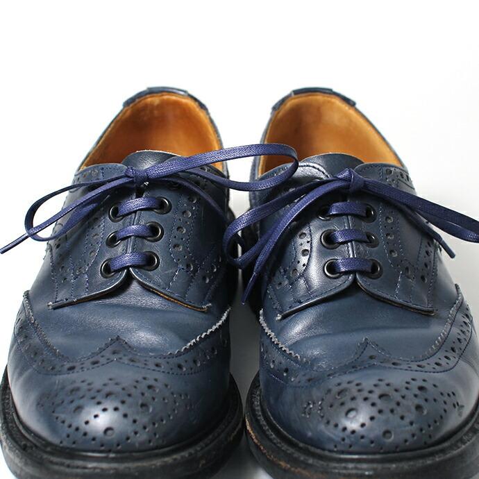 靴ひも革靴用 This is...（ディスイズ）靴紐 蝋引き コットン Waxed Dress Shoelaces - 6サイズ8色 ロウ引きシューレース 76cm 81cm 122cm 日本… | Tricker's | 05