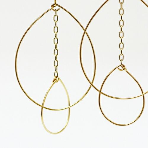 sinc（シンク） / ダブルドロップ スウィング ピアス レディース シンプル 大人 上品 綺麗 プレゼント ギフト 贈り物 アクセサリー ジュエリー 20代 30代 40代… |  | 02