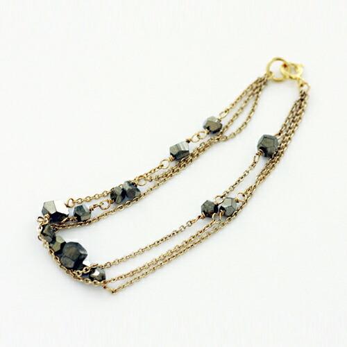 sinc（シンク） / パイライト ブレスレット レディース シンプル 大人 上品 綺麗 プレゼント ギフト 贈り物 アクセサリー ジュエリー 20代 30代 40代 50代 60代 |  | 01