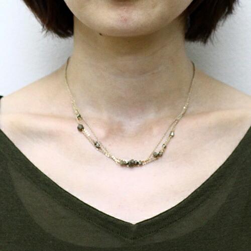 sinc（シンク） / パイライト ネックレス レディース シンプル 大人 上品 綺麗 プレゼント ギフト 贈り物 アクセサリー ジュエリー 20代 30代 40代 50代 60代 |  | 02