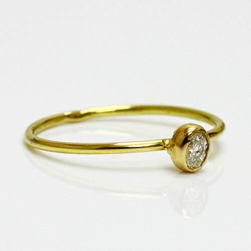 イロンデール エペパン hirondelle et pepin / k18 hr-358 オーバルダイヤリング レディース 指輪 ギフト プレゼント 記念日 アクセサリー ジュ… | hirondelle | 02