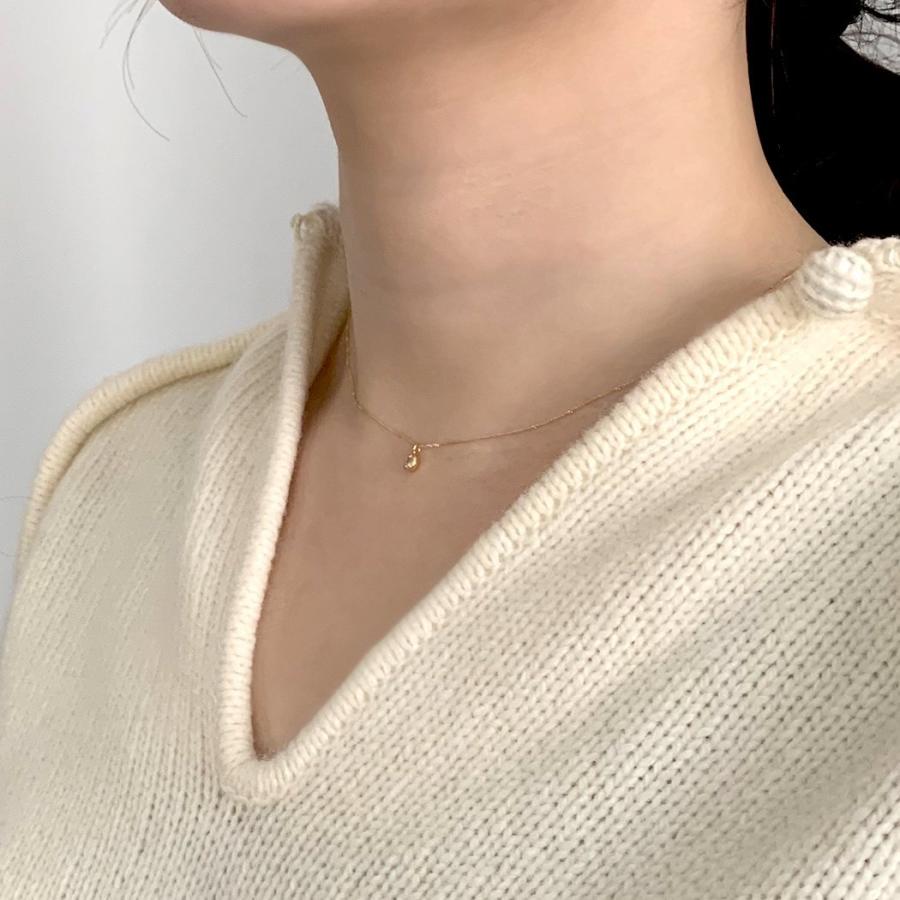 イロンデール エペパン hirondelle et pepin / k18 hn-339 オーバルダイヤ ネックレス レディース ギフト プレゼント アクセサリー ジュエリー … | hirondelle | 01