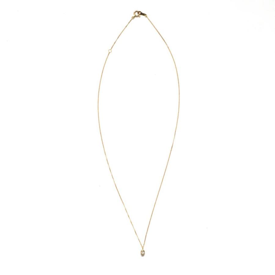 イロンデール エペパン hirondelle et pepin / k18 hn-339 オーバルダイヤ ネックレス レディース ギフト プレゼント アクセサリー ジュエリー … | hirondelle | 05