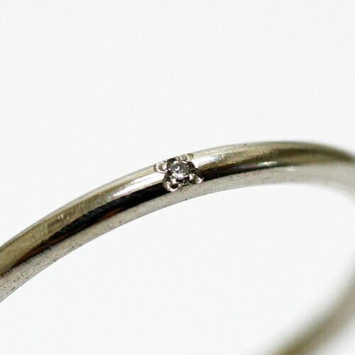 イロンデール エペパン hirondelle et pepin / pt pr-54 プラチナ1pダイヤ プレーンリング M レディース 指輪 ギフト プレゼント 記念日 アクセ… | hirondelle | 01