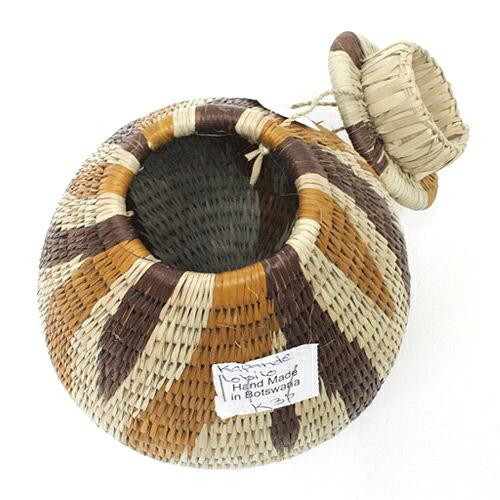 ボツワナ フタ付きバスケット CL02 |  | 02