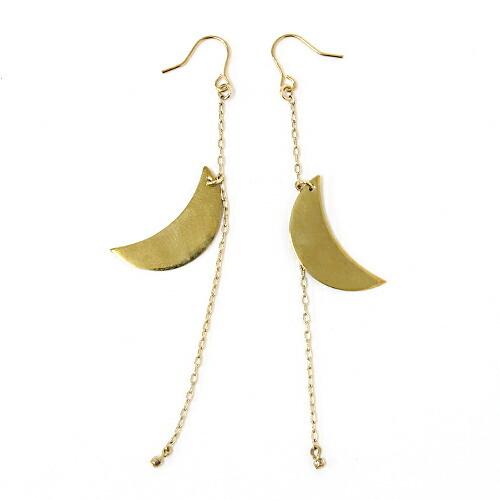 sinc（シンク） / moon plate ピアス レディース シンプル 大人 上品 綺麗 プレゼント ギフト 贈り物 アクセサリー ジュエリー 20代 30代 40代 50代 60代 | 