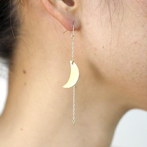 sinc（シンク） / moon plate ピアス レディース シンプル 大人 上品 綺麗 プレゼント ギフト 贈り物 アクセサリー ジュエリー 20代 30代 40代 50代 60代 |  | 02