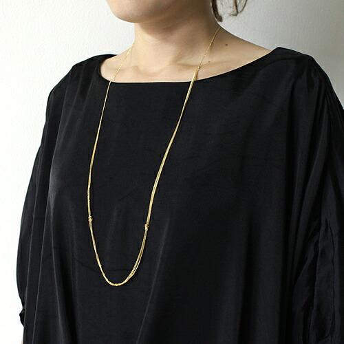 sinc（シンク） / 【廃番商品】2knot ロング ネックレス レディース プレゼント ギフト 贈り物 アクセサリー ジュエリー 20代 30代 40代 50代 6… |  | 02