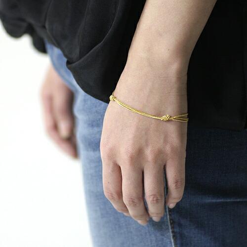 sinc（シンク） / 2knot ブレスレット レディース シンプル 大人 上品 綺麗 プレゼント ギフト 贈り物 アクセサリー ジュエリー 20代 30代 40代 50代 60代 |  | 03
