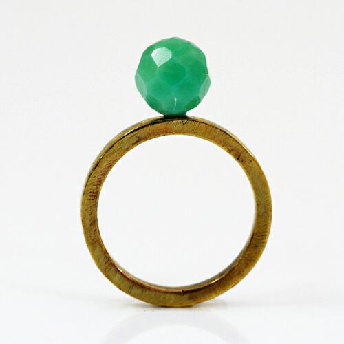 sinc（シンク） / クリソプレーズ リング　12号 レディース 指輪 ピンキー シンプル 大人 上品 綺麗 プレゼント ギフト 贈り物 アクセサリー ジュエリー 20代 … | 