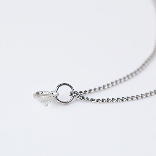 イロンデール エペパン hirondelle et pepin / pt pn-26 ルースダイヤ プラチナネックレス レディース ギフト プレゼント アクセサリー ジュエ… | hirondelle | 02