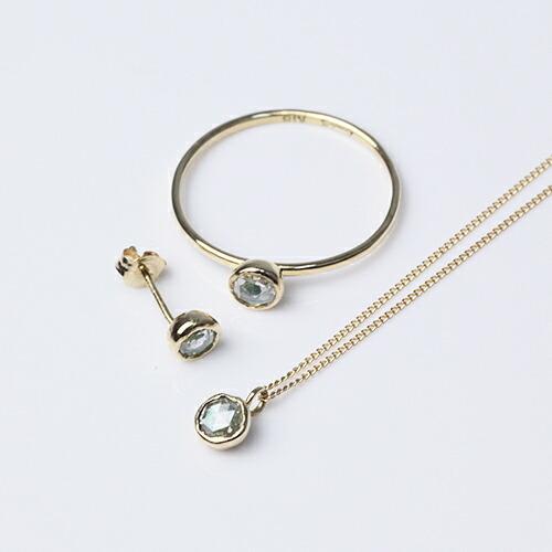 イロンデール エペパン hirondelle et pepin / k18 hn-351 レイヤーネックレス - エメラルド×ダイヤ レディース ギフト プレゼント アクセサリ… | hirondelle | 05