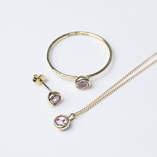 イロンデール エペパン hirondelle et pepin / k18 hn-352 レイヤーネックレス - ルビー×ダイヤ レディース ギフト プレゼント アクセサリー … | hirondelle | 02