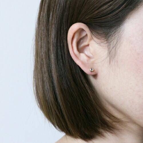 イロンデール エペパン hirondelle et pepin / k18 hp-386 レイヤーピアス (片耳タイプ) - ルビー×ダイヤ レディース ギフト プレゼント アク… | hirondelle | 04