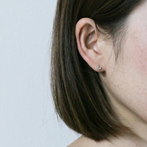 イロンデール エペパン hirondelle et pepin / k18 hp-387 レイヤーピアス (片耳タイプ) - サファイア×ダイヤ レディース ギフト プレゼント … | hirondelle | 04