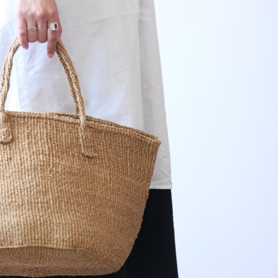 サイザル カゴバッグ ラウンド M / K1104-26 - ベージュ　レディース 12インチ | 