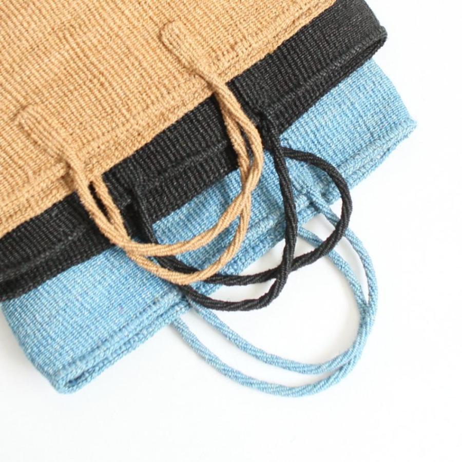 サイザル カゴバッグ ラウンド M / K1104-26 - ベージュ　レディース 12インチ |  | 02