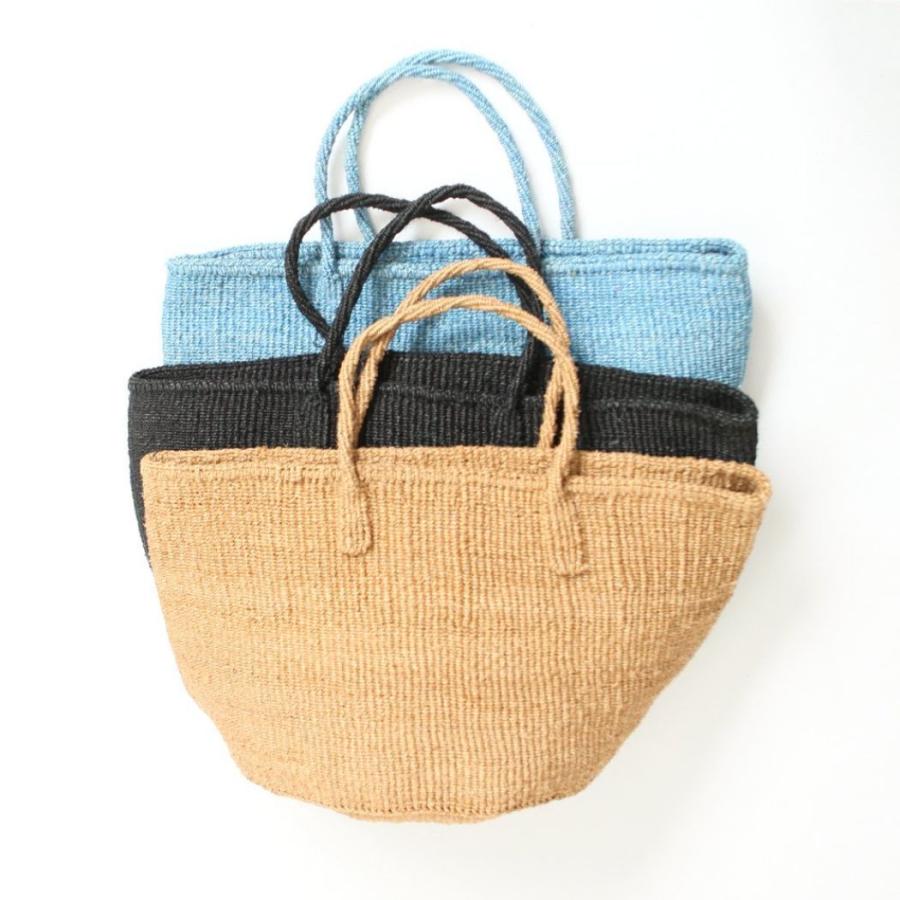 サイザル カゴバッグ ラウンド M / K1104-26 - ベージュ　レディース 12インチ |  | 04