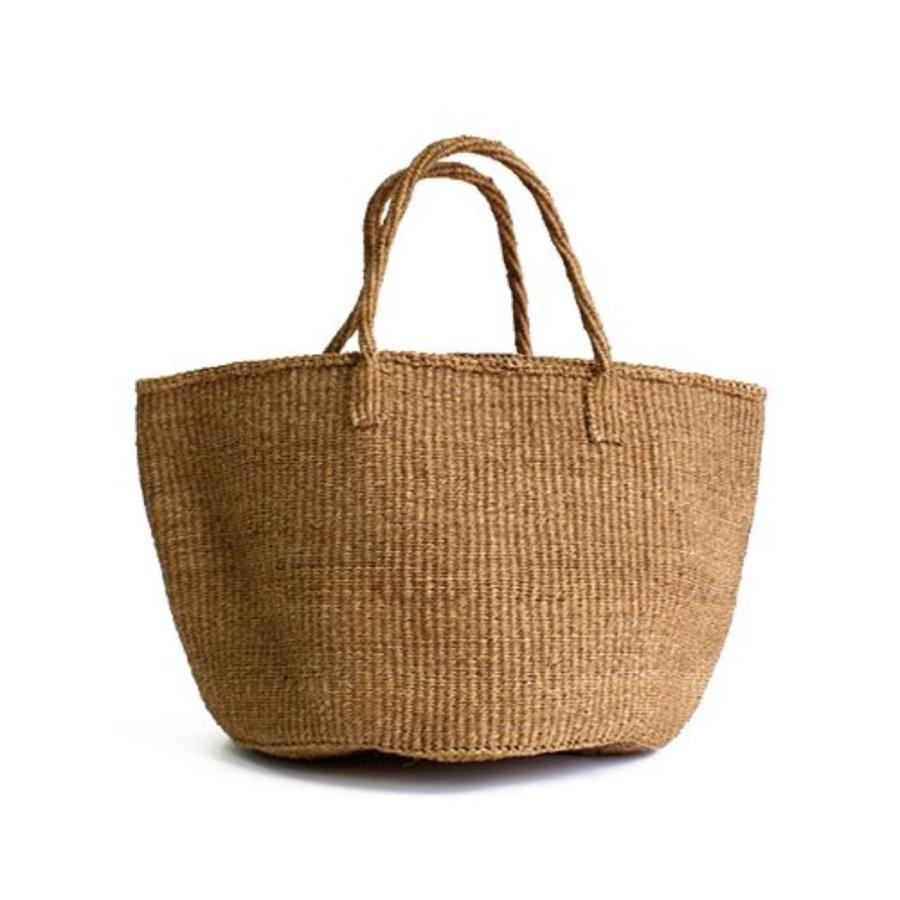 サイザル カゴバッグ ラウンド M / K1104-26 - ベージュ　レディース 12インチ |  | 06