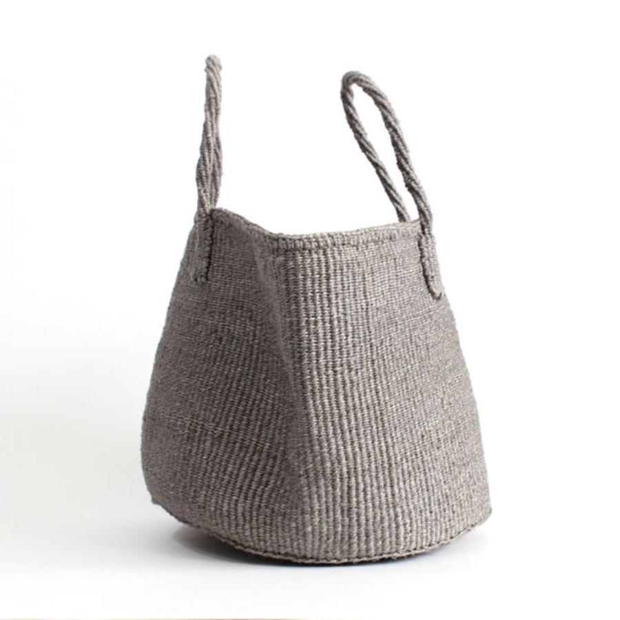 サイザル カゴバッグ ラウンド M / K1104-12 - グレージュ レディース カゴバッグ 12インチ |  | 01