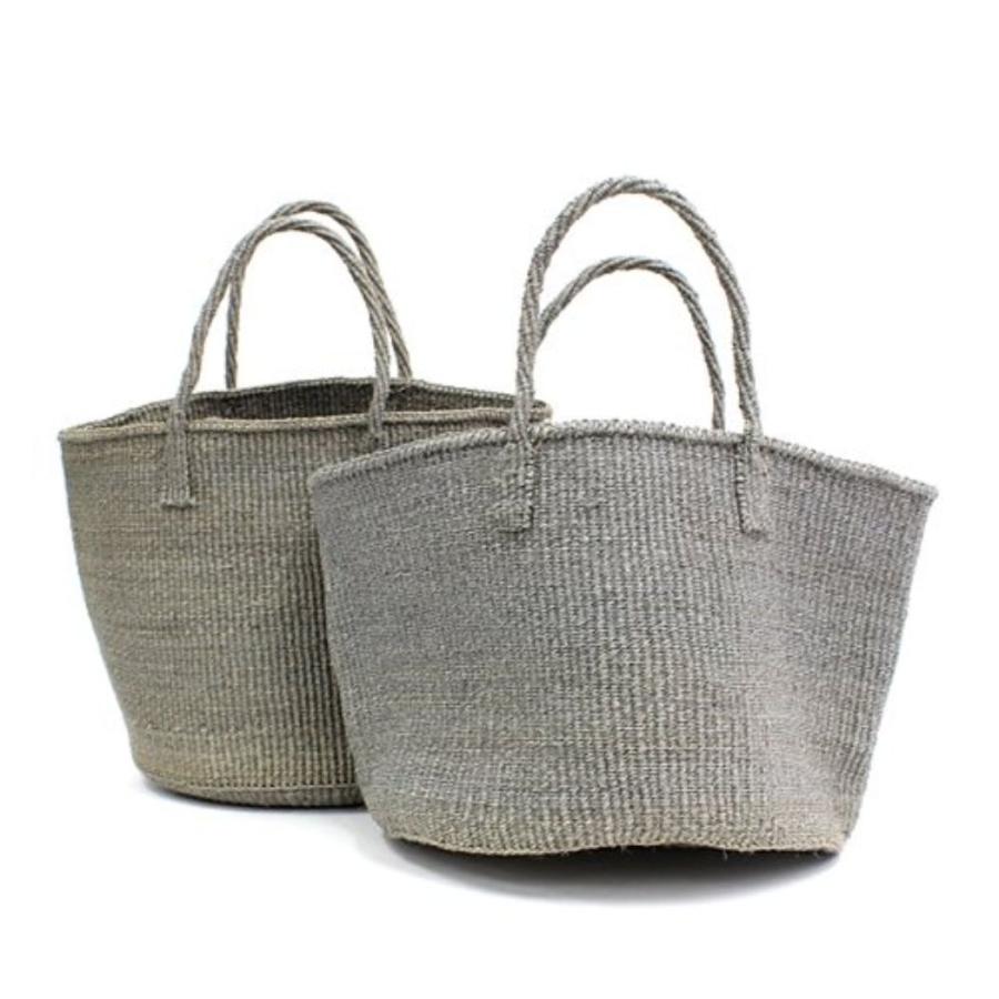 サイザル カゴバッグ ラウンド M / K1104-12 - グレージュ レディース カゴバッグ 12インチ |  | 07