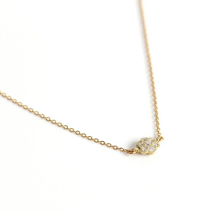 sala（サラ） / k18 フラワーダイヤ ネックレス |  | 01