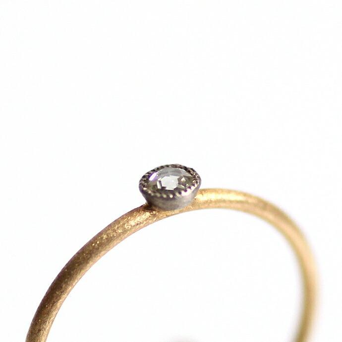 sala（サラ） / k18 ローズカット一粒ダイヤ リング |  | 01