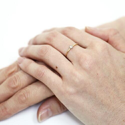 sala（サラ） / k18 ローズカット一粒ダイヤ リング |  | 06