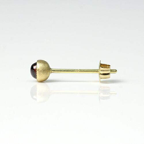 sala（サラ） / k18 一粒ストーン ピアス - ガーネット (片耳タイプ) |  | 01